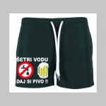 Šetri vodu daj si pivo! - plavky s motívom - plavkové pánske kraťasy s pohodlnou gumou v páse a šnúrkou na dotiahnutie vhodné aj ako klasické kraťasy na voľný čas Šetri vodu daj si pivo! - plavky s motívom - plavkové pánske kraťasy s pohodlnou gumou v páse a šnúrkou na dotiahnutie vhodné aj ako klasické kraťasy na voľný čas